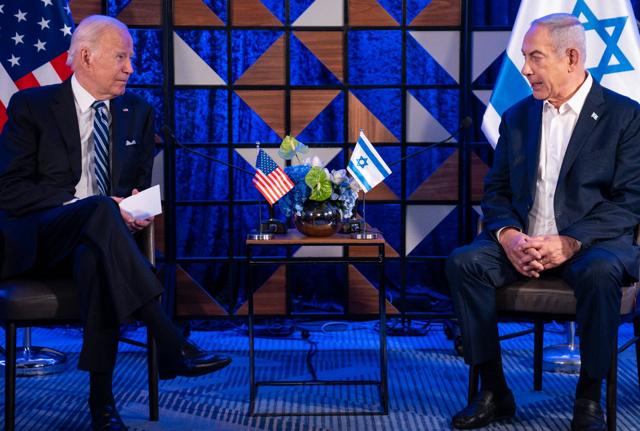 Joe Biden Benjamin Netanyhau