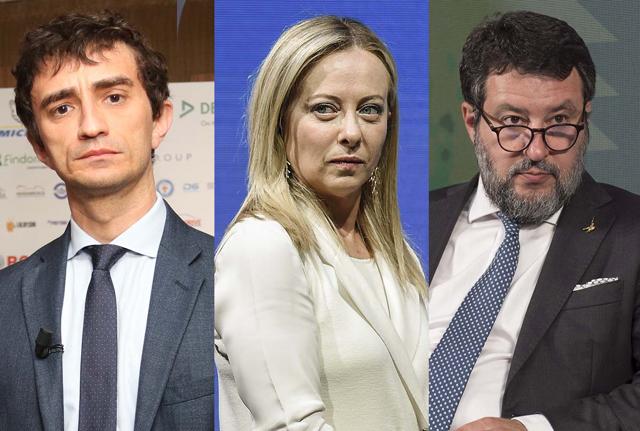 Galeazzo Bignami, Giorgia Meloni, Matteo Salvini