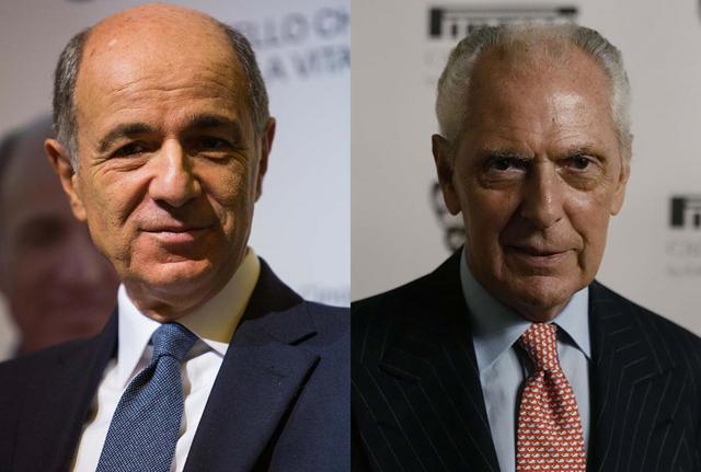 Corrado Passera e Marco Tronchetti Provera