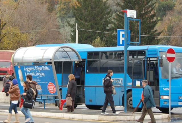 Un bus Cotral