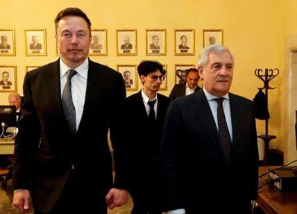 Tajani incontra Musk a Palazzo Chigi. Così cerca l'appoggio della destra Usa