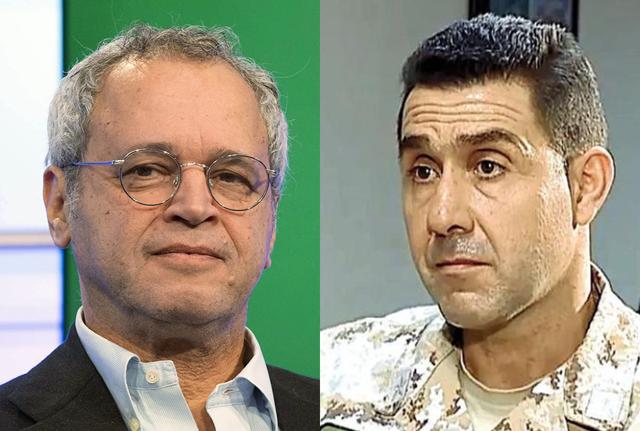 Enrico Mentana e Generale Vannacci