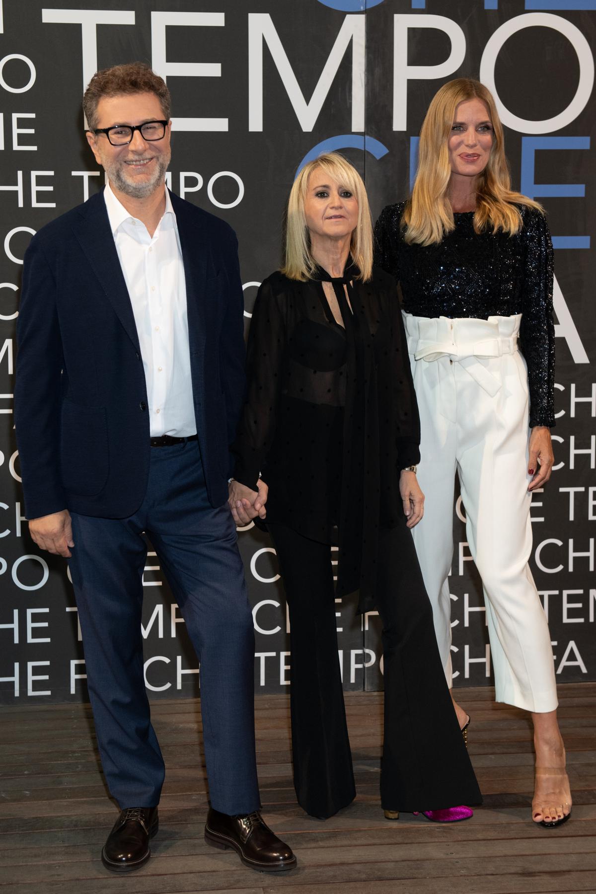 Fabio Fazio, Luciana Littizzetto, Filippa Lagerback 