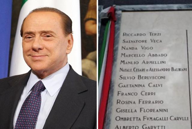 Berlusconi al Famedio