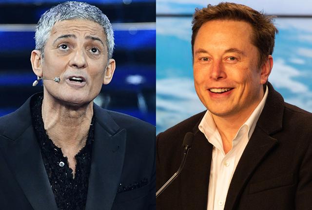 Fiorello e Elon Musk