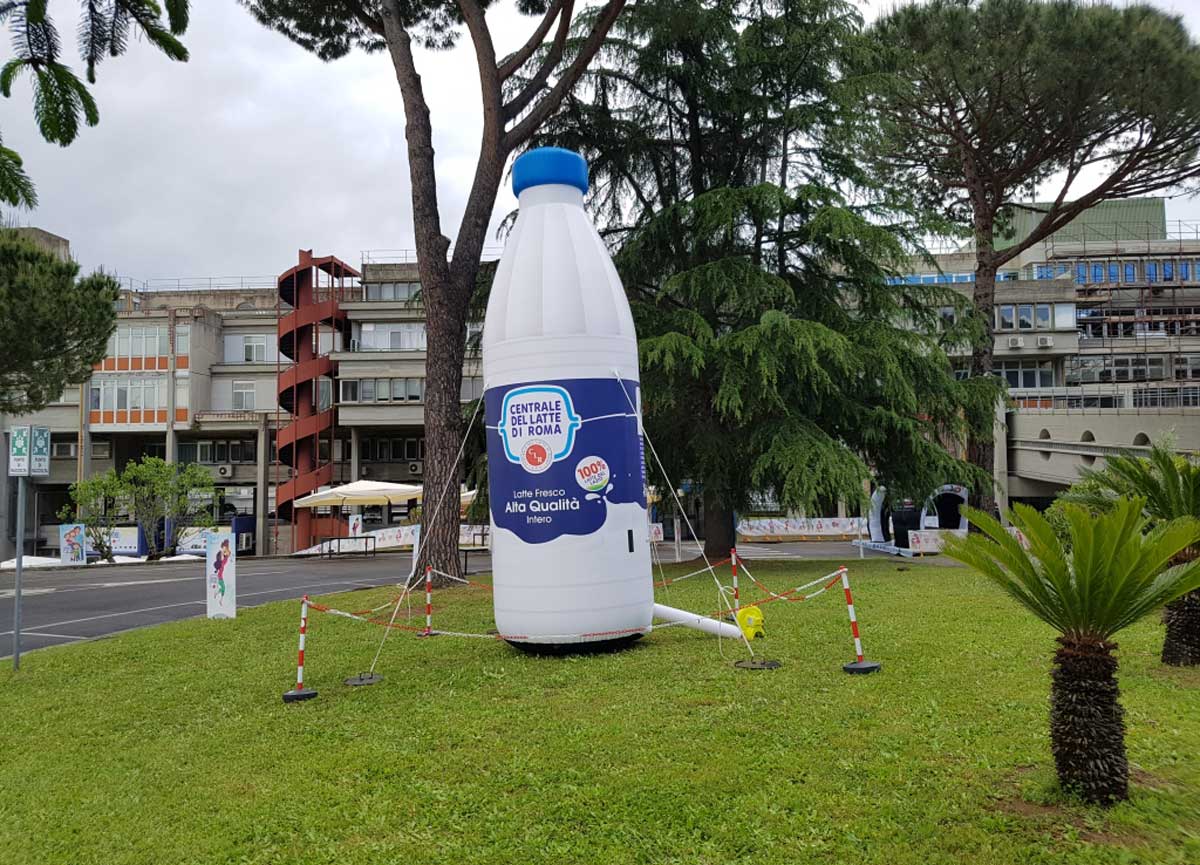 Foto centrale del latte di Roma
