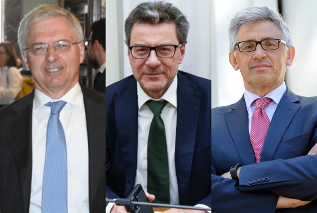 Daniele Franco Giancarlo Giorgetti Piero Cipollone