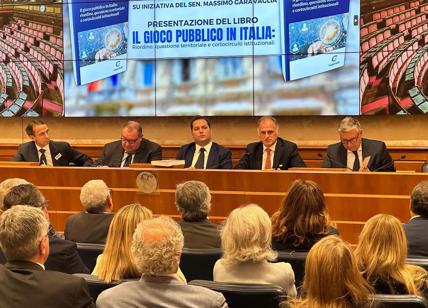 Senato, presentato il libro "Il gioco pubblico in Italia" di Geronimo Cardia