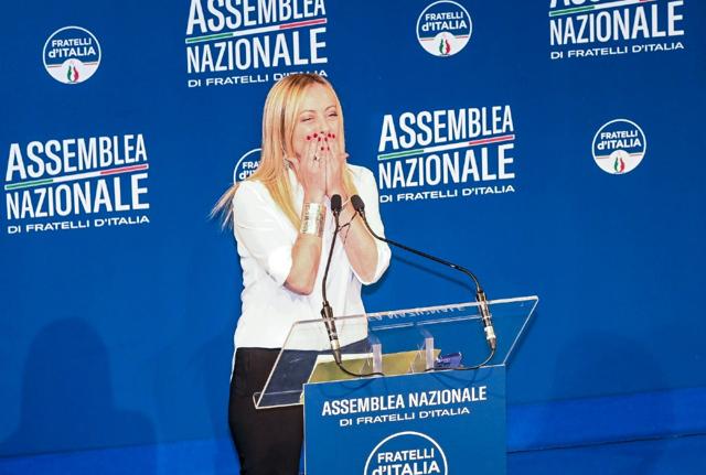 Giorgia Meloni Assemblea Fdi