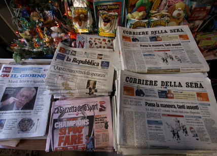 Repubblica accelera, 2 grandi giornali vanno giù. Dati Ads bollenti. I trend!
