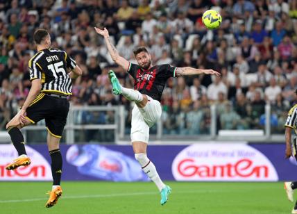 Giroud stende la Juventus e manda il Milan in Champions League