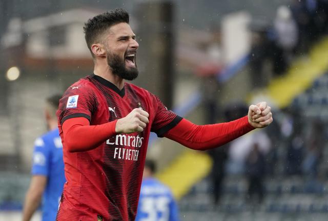 Olivier Giroud (foto Lapresse)