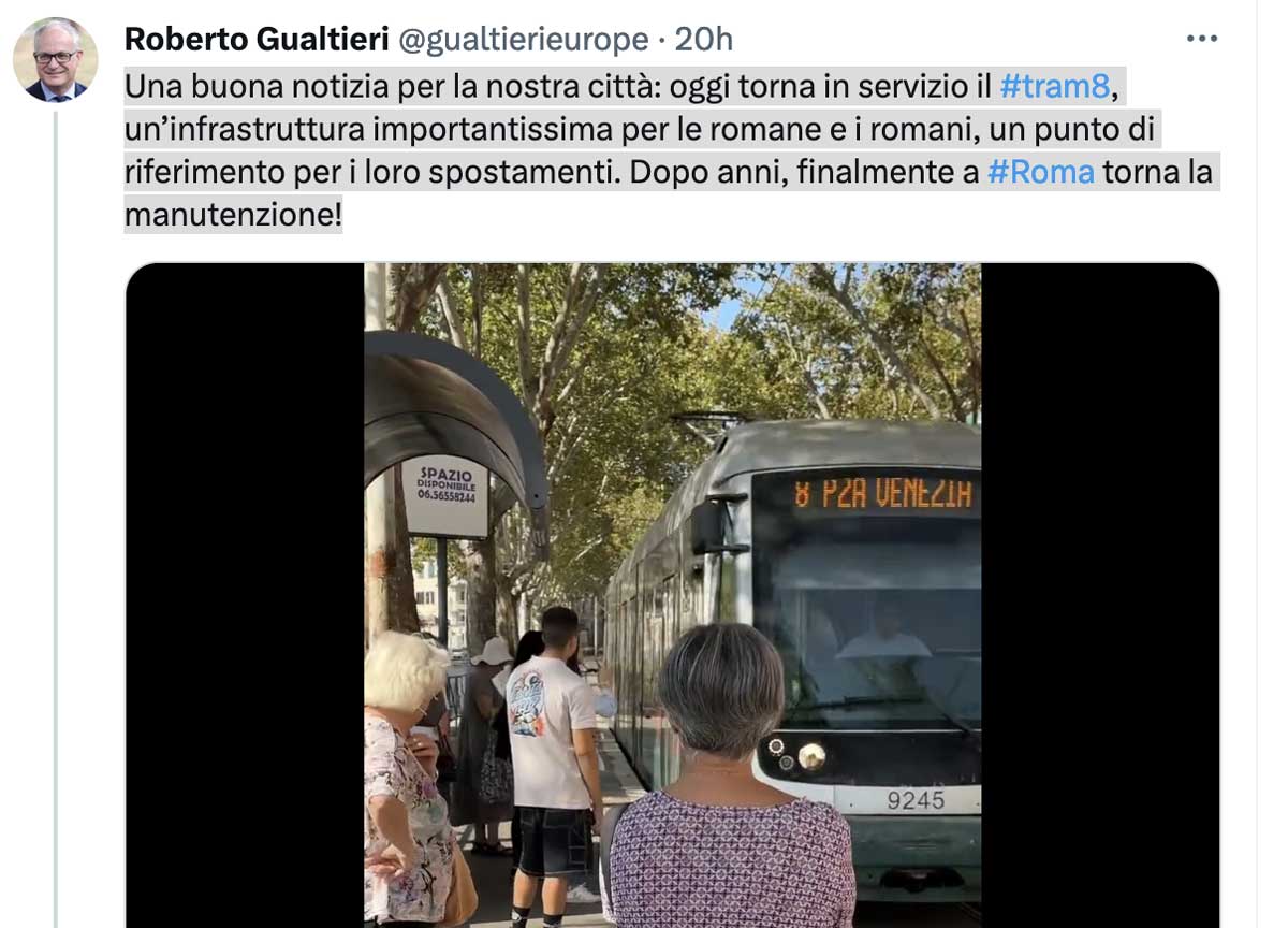 gualtoeri tweet tram 8
