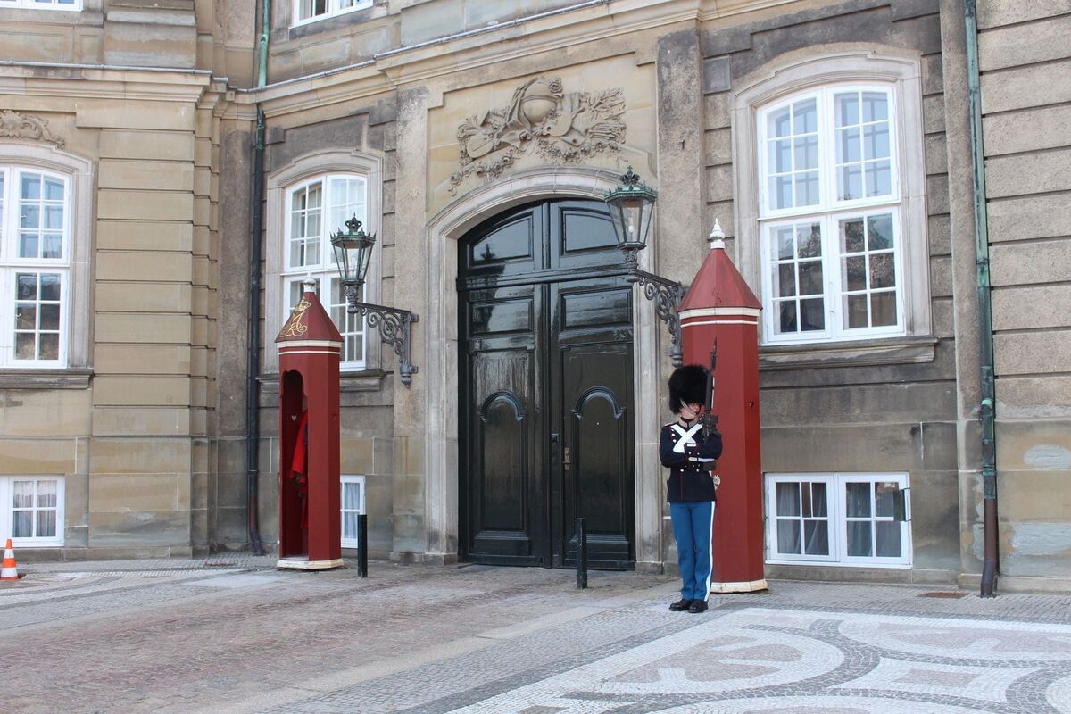 Il palazzo reale di Copenaghen. La monarchia è un'istituzione molto amata in Danimarca.