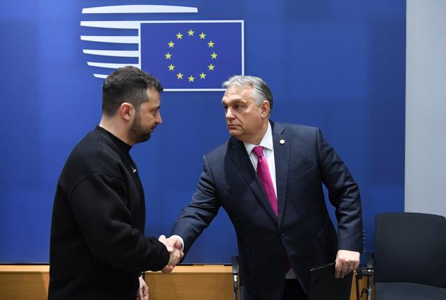 VIKTOR ORBAN e VLADIMIR ZELENSKY