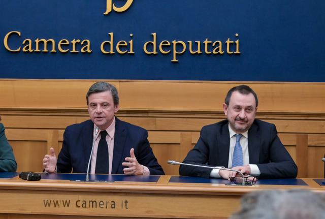 Carlo Calenda e Ettore Rosato