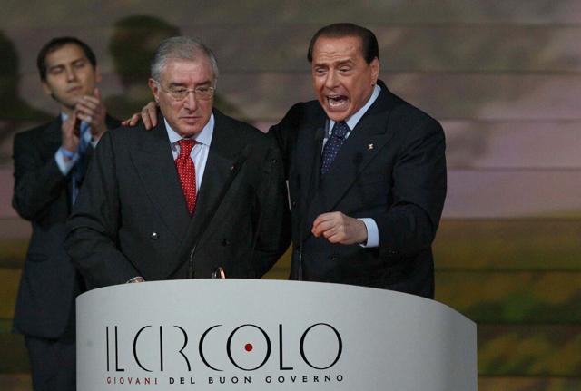 Marcello Dell'Utri e Silvio Berlusconi