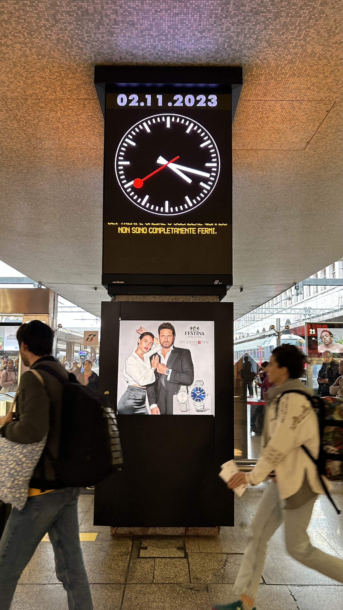 Festina è il nuovo Time Sponsor di Roma Termini