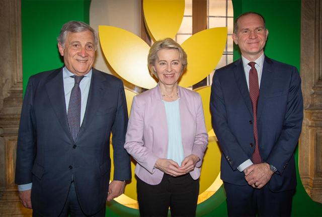 incontro von der leyen Tajani Palazzo della Valle