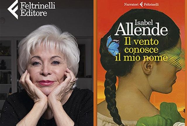 Isabel Allende nuovo libro  "Il vento conosce il mio nome"