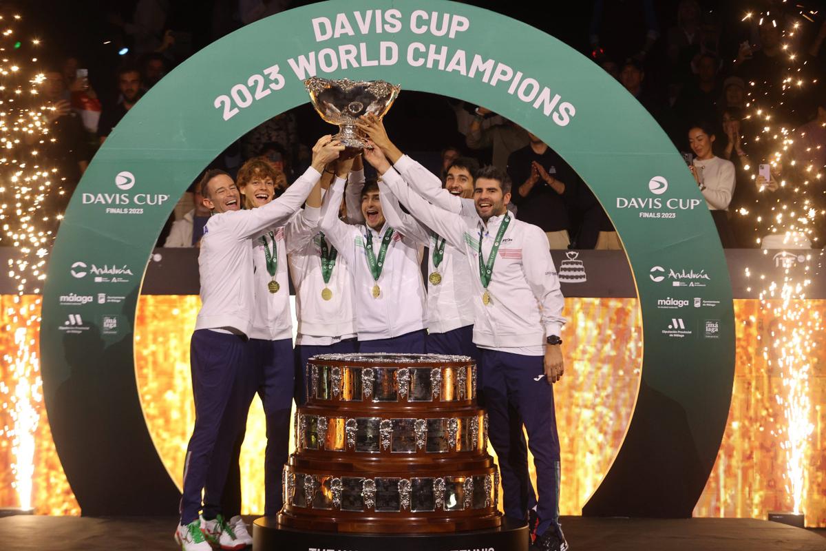 Italia Coppa Davis vittoria