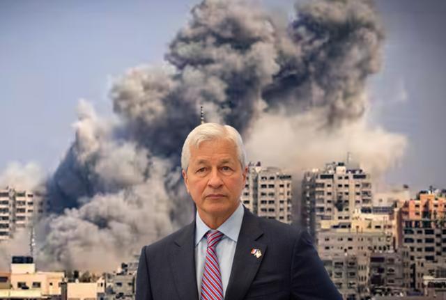 Jamie Dimon guerra Israele e Hamas a  Gaza