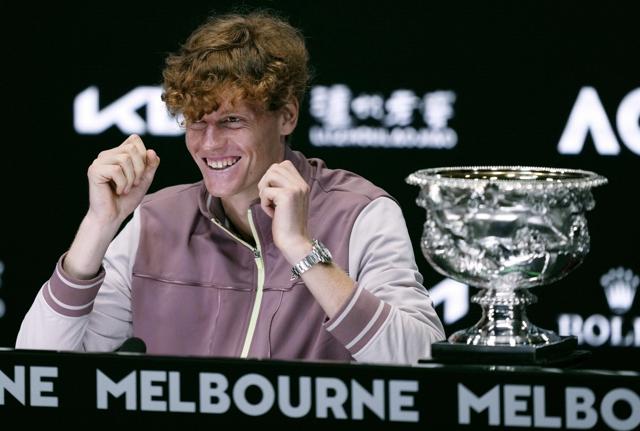 Jannik Sinner (foto Lapresse)