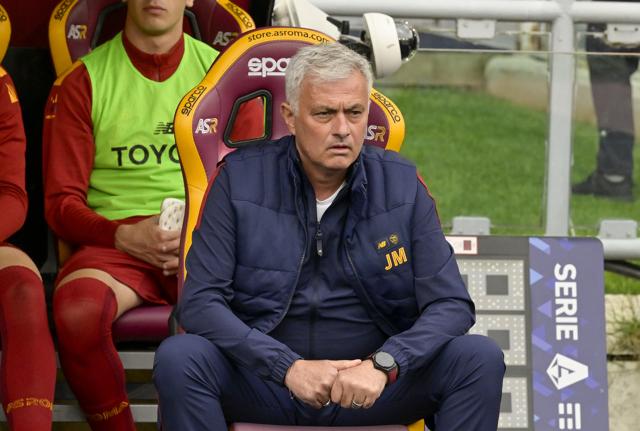 José Mourinho (foto Lapresse)