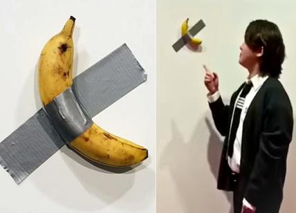 Corea del Sud, ragazzo "affamato" si mangia la banana di Cattelan