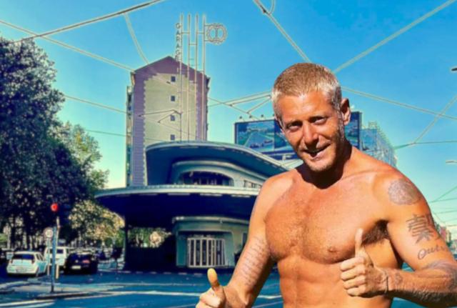 Lapo Elkann e il Garage Italia di Milano