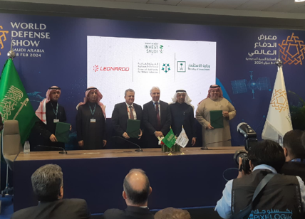 Leonardo, con l'Arabia Saudita per collaborare nell'aerospazio e nella difesa