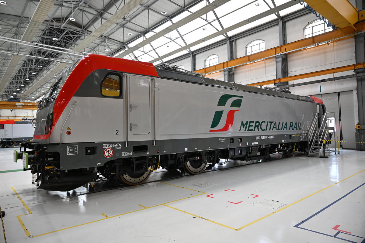 Locomotiva Mercitalia Rail Polo Logistica Alstom