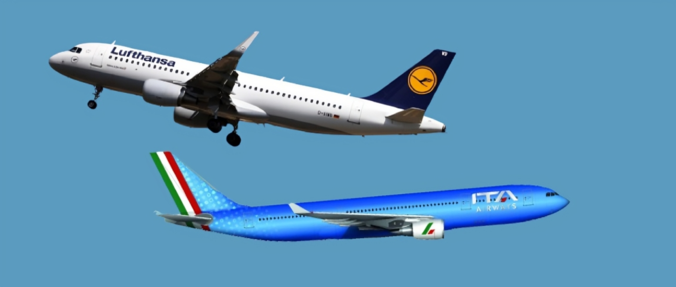 Lufthansa e Ita Airways 