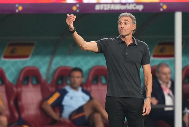 Luis Enrique-Napoli, De Laurentiis prova a convincere l'ex ct della Spagna (foto Lapresse)