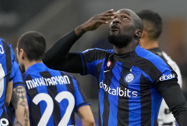 Romelu Lukaku, la voce sul Milan per l'attaccante belga simbolo dell'Inter (foto Lapresse)