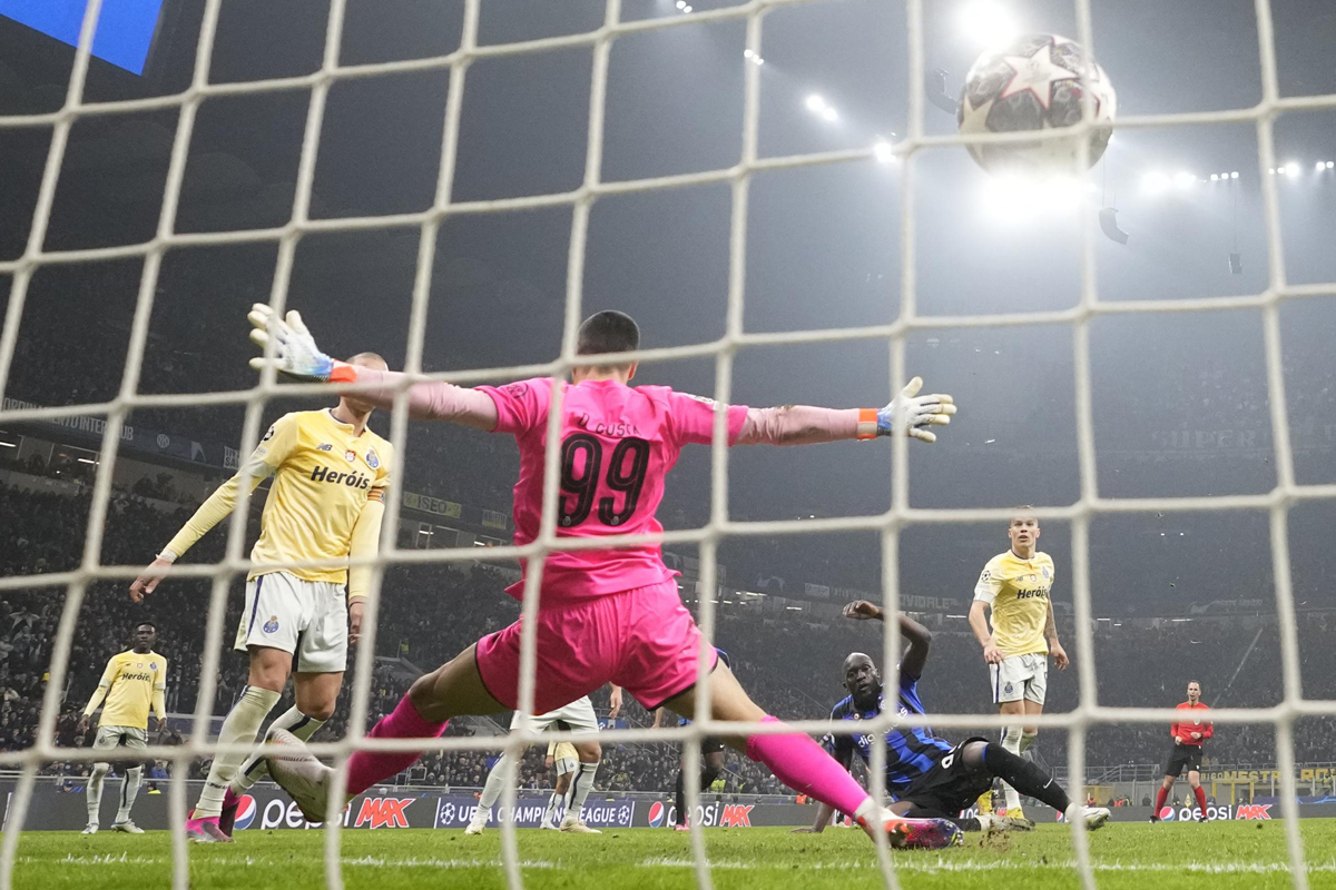 Lukaku Inter Porto gol