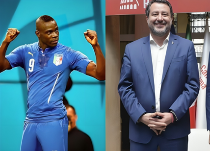 Balotelli elogia a sorpresa Salvini: "Idee affini". E La Lega rilancia il post
