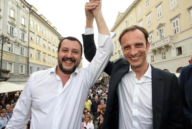 Matteo Salvini e Massimiliano Fedriga