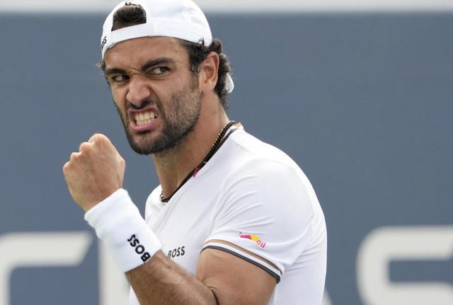 Matteo Berrettini (foto Lapresse)