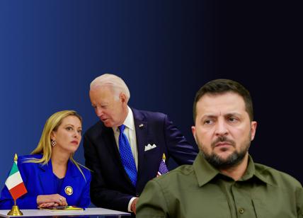 Meloni-Biden, la fine di Zelensky: fuga dal leader ucraino