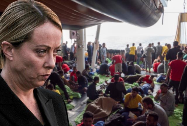 Giorgia Meloni e i migranti