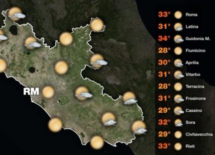 Meteo Roma 2 agosto: parte il trend dell'estate fresca, obiettivo 30 gradi