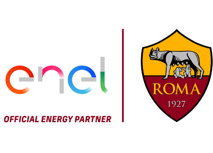 Enel nuovo Official Energy Partner dell'AS Roma