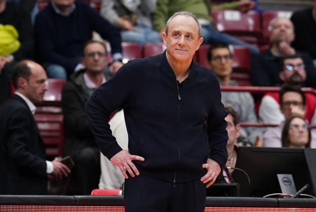 Ettore Messina (foto Ipa)