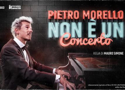 "Non è un concerto", show teatrale di Pietro Morello tra musica e guerra