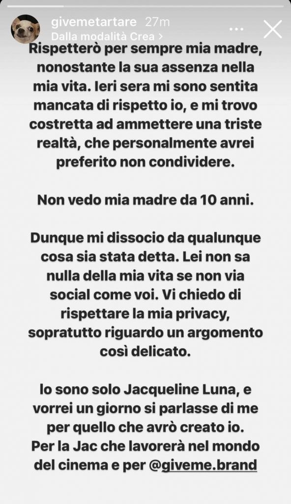 Post Jacqueline Luna Di Giacomo
