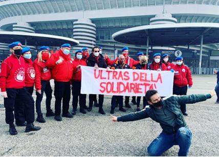 Derby della solidarietà: le curve di Milan e Inter insieme per i più bisognosi