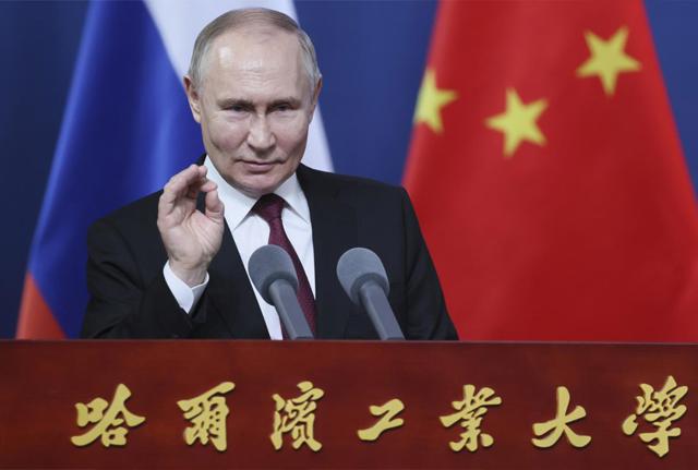 Putin secondo giorno in Cina