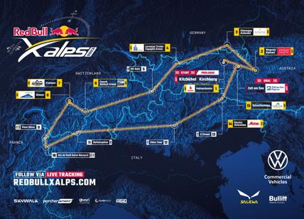 Red Bull X-Alps: svelato il nuovo percorso della ventesima edizione