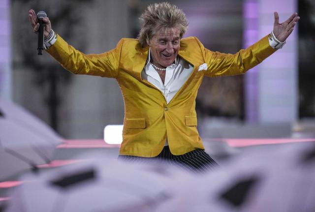 Rod Stewart (foto Lapresse)